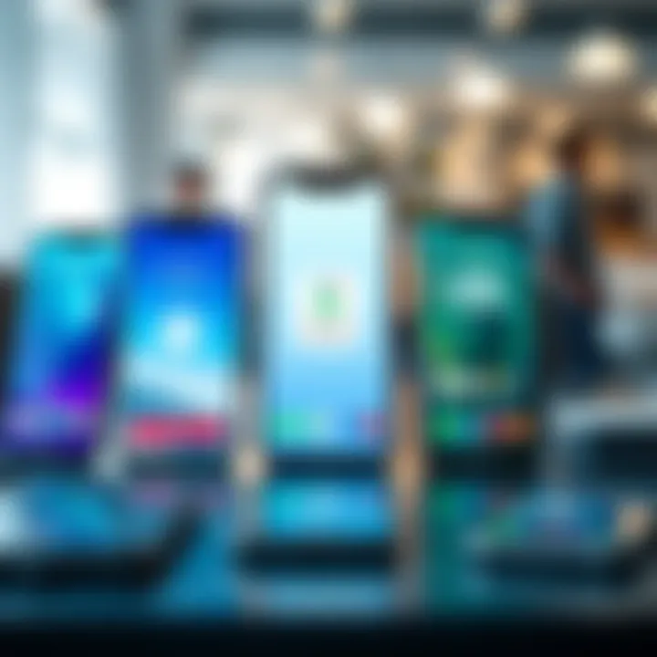 Comparison of different mobile payment apps