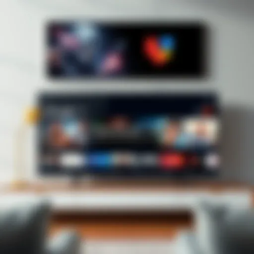 Diverse content genres available on Google TV