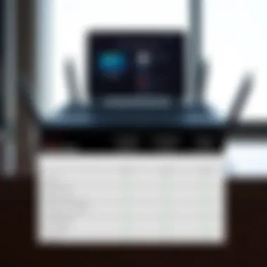 Comparison chart of Verizon router with competitors