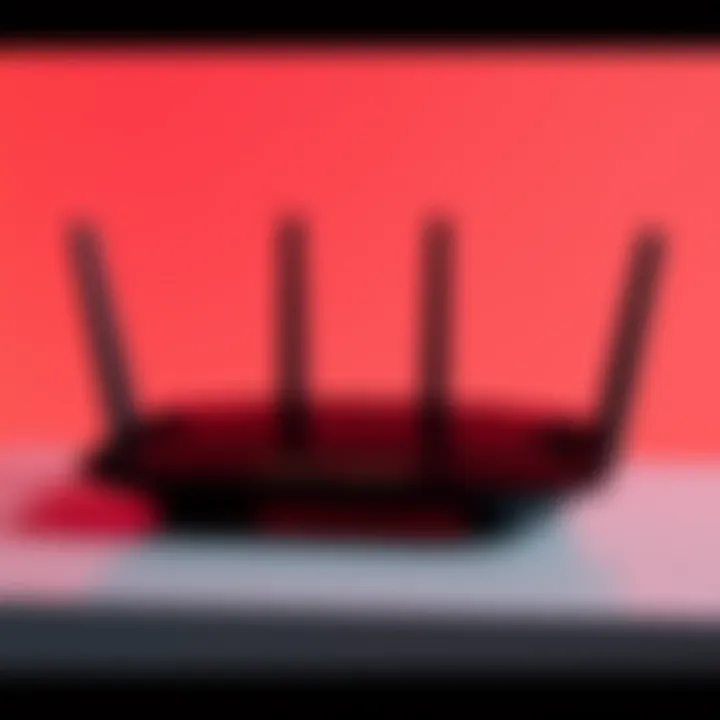 Latest Verizon router showcasing its sleek design