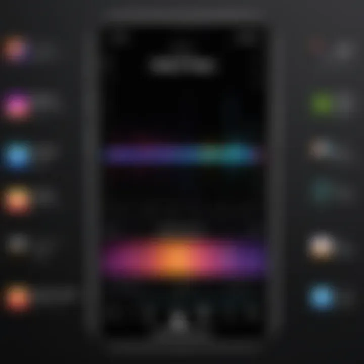 Comparison chart of top offline music apps
