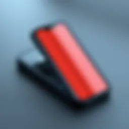 Durable smartphone case showcasing protection features