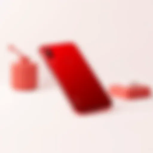 Sleek Design of the Red i 10 Pro Sleek design of the Red i 10 Pro showcasing its premium build quality