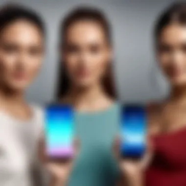 Comparison of different Samsung Galaxy models