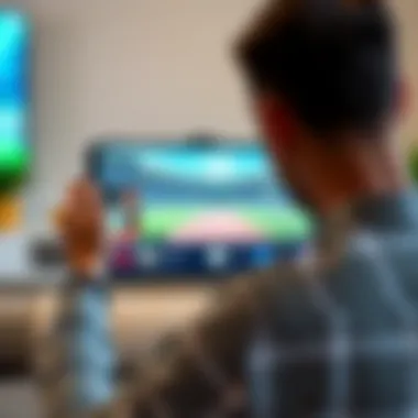 Cricket Streaming Experience on Samsung Galaxy Z Fold 2 Cricket streaming experience on Samsung Galaxy Z Fold 2