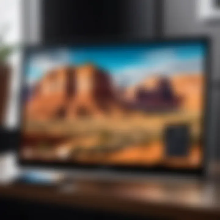 Entertainment system settings on Samsung tablet