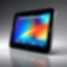 Sleek design of Samsung Nexus tablet showcasing modern aesthetics