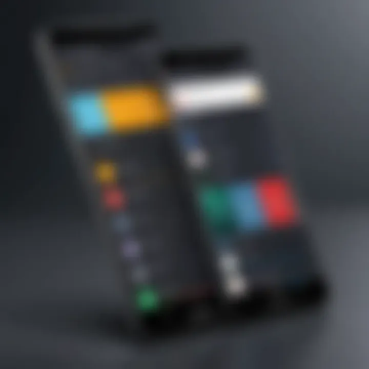 Comparison chart displaying features of popular screen recorder applications for Android.