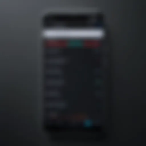 A detailed view of screen recording settings on an Android device showcasing internal audio options.