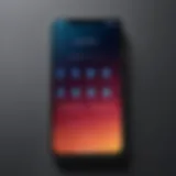 A smartphone displaying various app locks