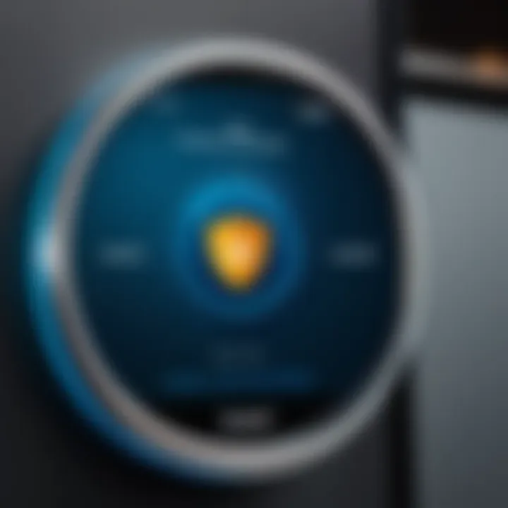 A privacy shield representing user protection
