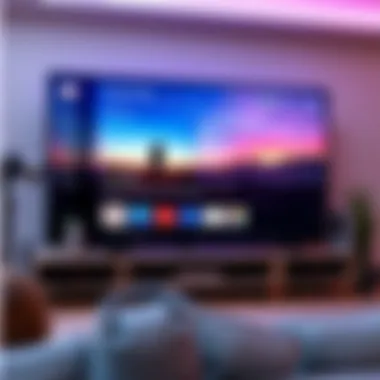 Illustration of technological advancements powering music video streaming