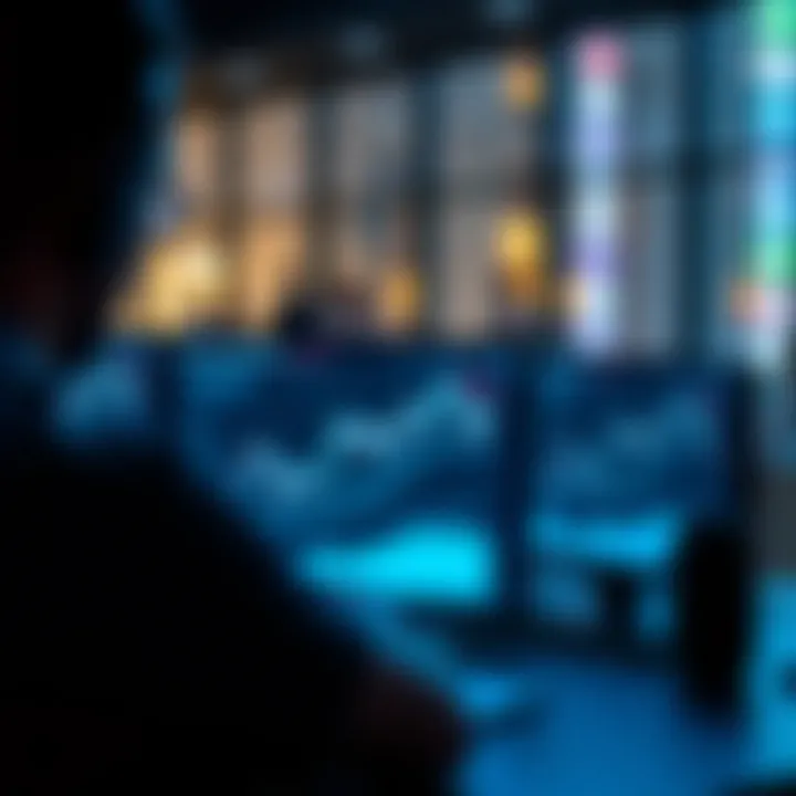 Visualization of user engagement metrics in music video applications