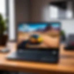 Sleek gaming Chromebook design