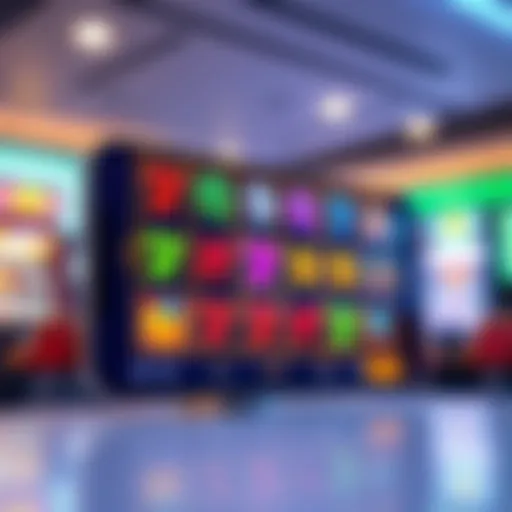 Vibrant display of a popular Android slot game