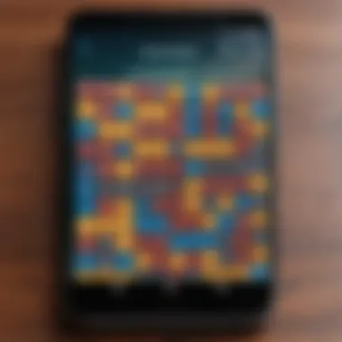 A collection of popular word puzzle games displayed on a smartphone