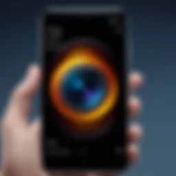 Xiaomi smartphone showcasing advanced camera features