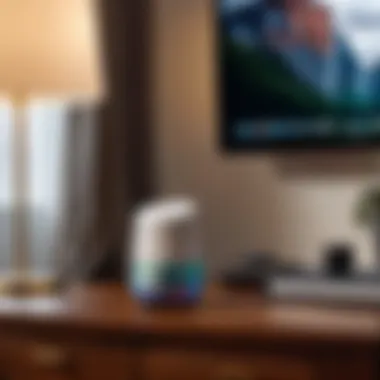 Information access through Google Home