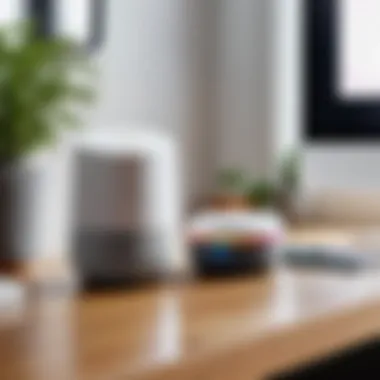 Managing Daily Tasks using Google Home User managing daily tasks with Google Home