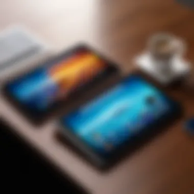 Comparison of Tablet Models An infographic comparing basic tablets and advanced models