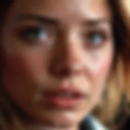 A poignant scene from a classic emotional film capturing the essence of heartfelt moments.