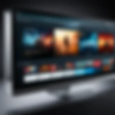 User-Friendly Streaming Interface User-friendly interface of a popular movie streaming application
