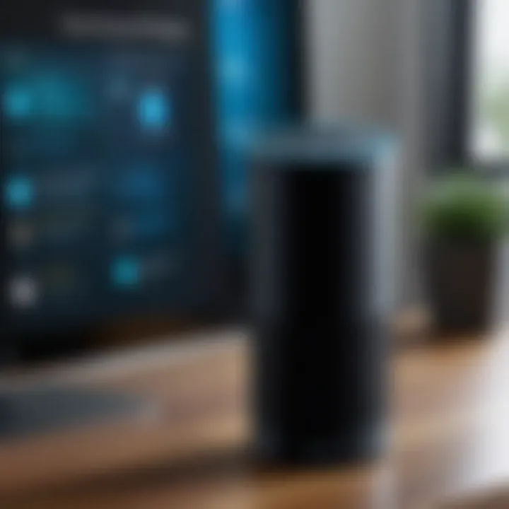 An infographic showing user interactions with Alexa