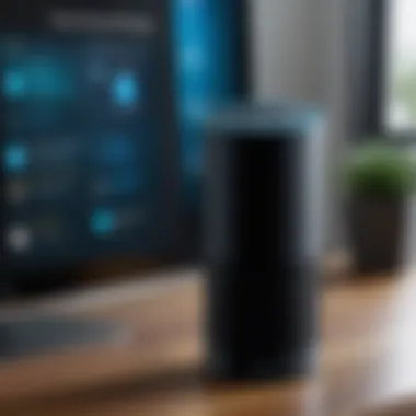 User Interaction with Alexa An infographic showing user interactions with Alexa
