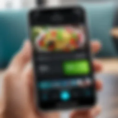 Seamless Integration with Fitness Platforms Screenshot of an app's integration with fitness platforms