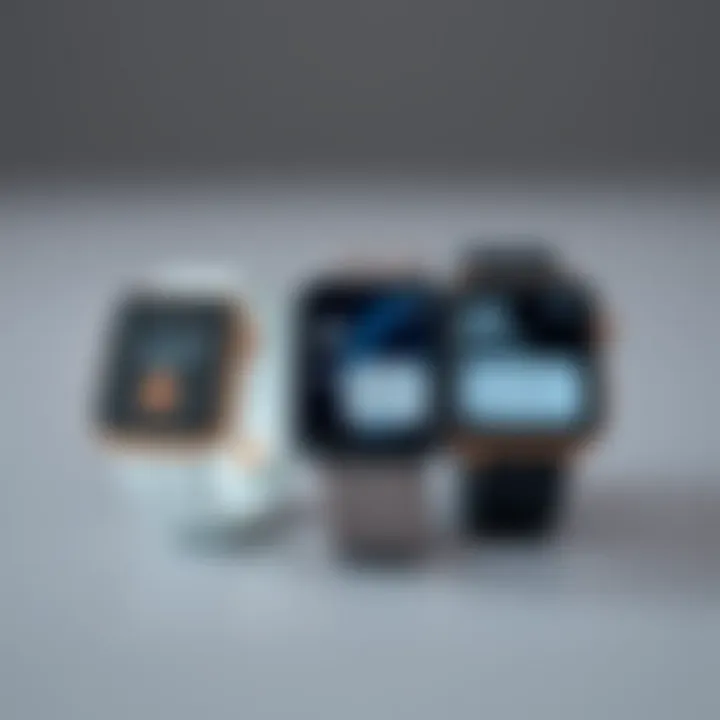 Comparison of various Android smartwatch models