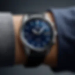 Elegant design of the Seiko hybrid smartwatch