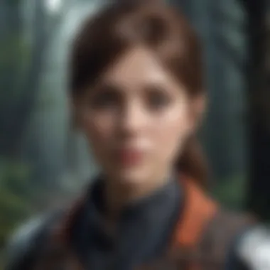 Character Exploration in the Digital Realm Intriguing Visualization of Online Adventure Game Characters