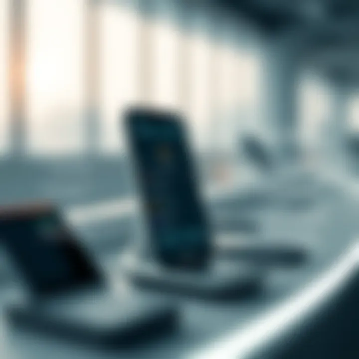 An illustration highlighting the essential features of a top todo list app