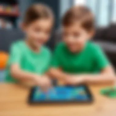 Child-friendly educational game
