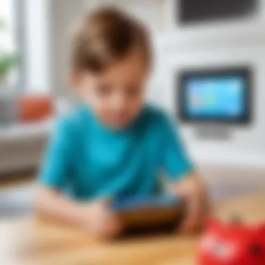 Parental control feature on app