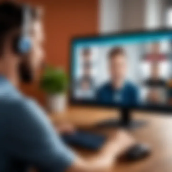 Overview of video call interface