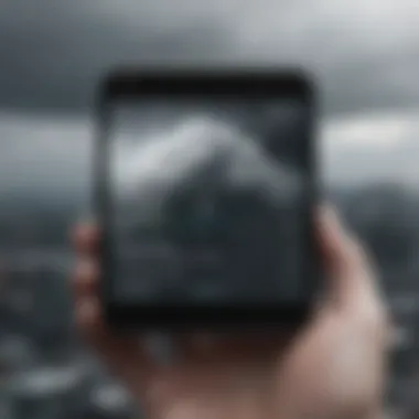 Weather Information Integration on Pixel Abstract design representing weather information integration on Google Pixel devices