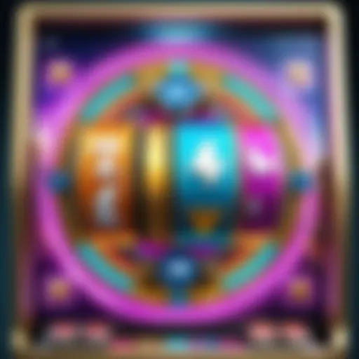 Vibrant Slot Game Reels with Unique Symbols