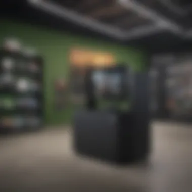 Local retailer showcasing Xbox Series X