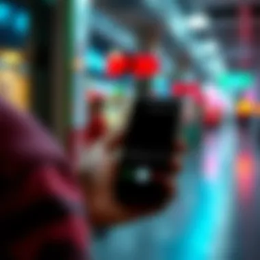 Illustration of call forwarding in action