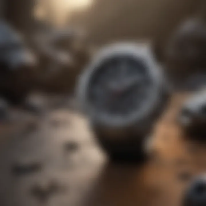 G-Shock Durability Wear OS Technology Illustration