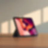 Sleek design of a Galaxy Tab A7 8.7 case showcasing modern aesthetics