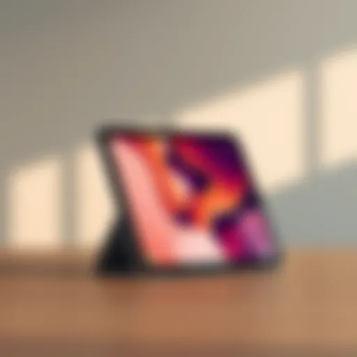 Sleek design of a Galaxy Tab A7 8.7 case showcasing modern aesthetics