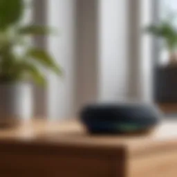 Google Nest Router showcasing its sleek design