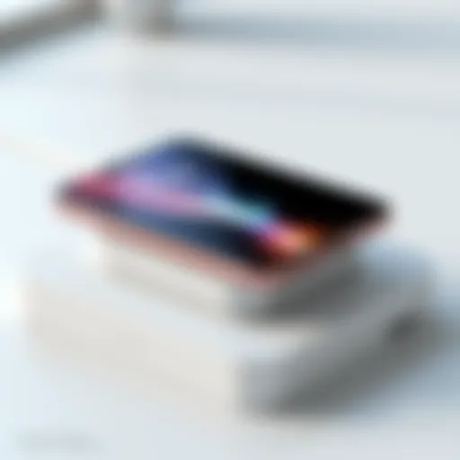 Sleek design of the Google Pixel charging brick