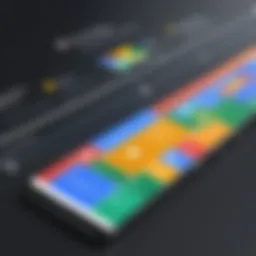 An infographic showcasing the timeline of Google Play's evolution