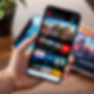 Disney Plus app displayed on a smartphone