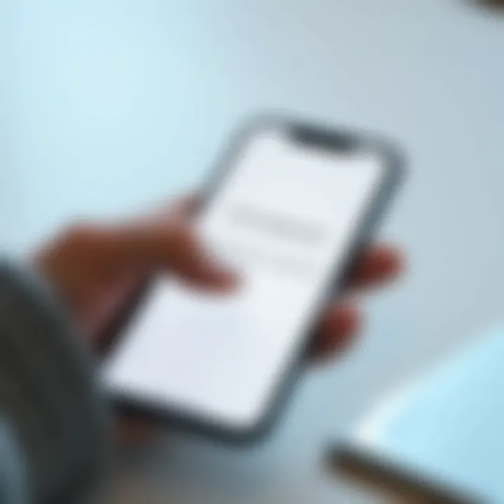 Editing Wi-Fi password on mobile device