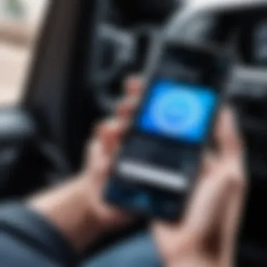 Bluetooth Settings on Android Bluetooth settings on an Android screen
