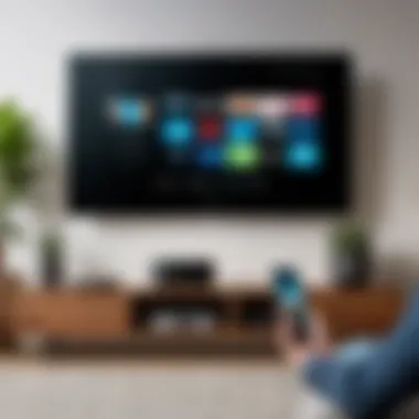 Connecting Mobile Devices to TV for Amazon Prime Video Illustration of mobile device mirroring to a television for Amazon Prime Video